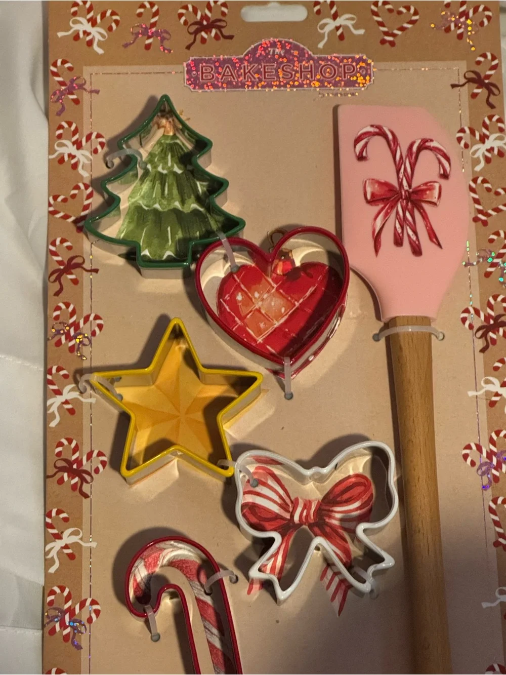 Christmas Cookie Cutter and Spatula Set